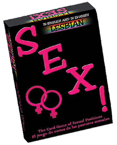 Lesbian Sex Card Game - Bilingual - Casual Toys