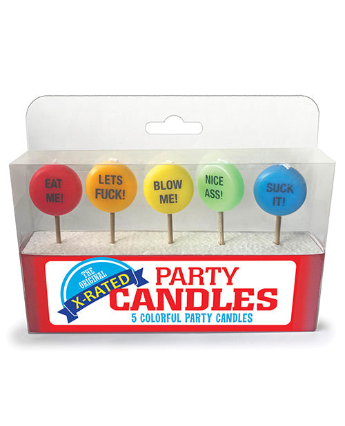 X-rated Party Candles - Set Of 5 - Casual Toys