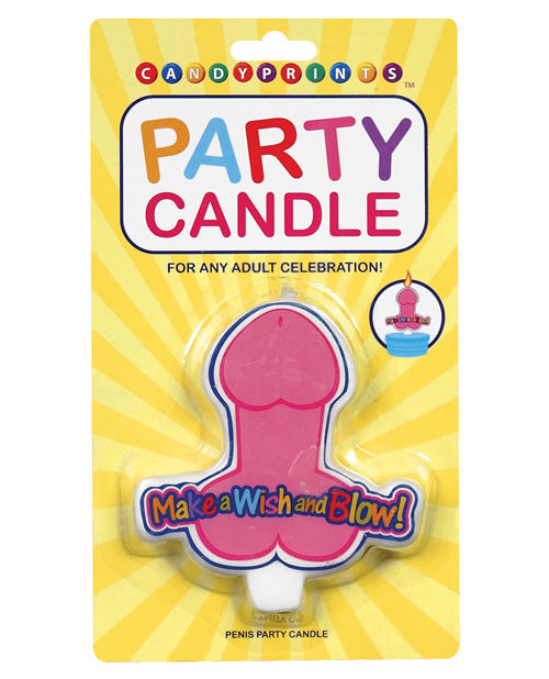 Make A Wish & Blow Penis Party Candle - Casual Toys