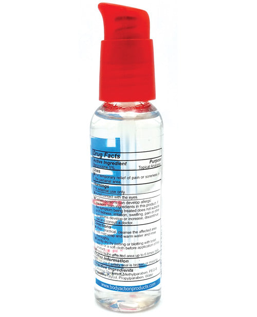 Anal Glide Extra Anal Lubricant & Desensitizer - 2 Oz Pump Bottle - Casual Toys