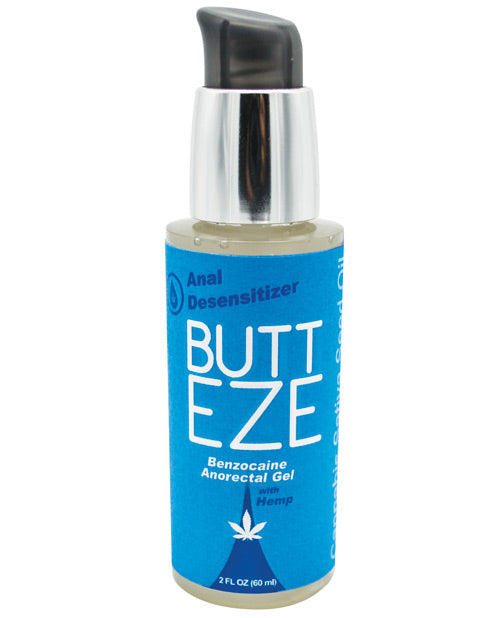 Butt Eze Desensitizing Lubricant W-hemp Seed Oil - 2 Oz - Casual Toys