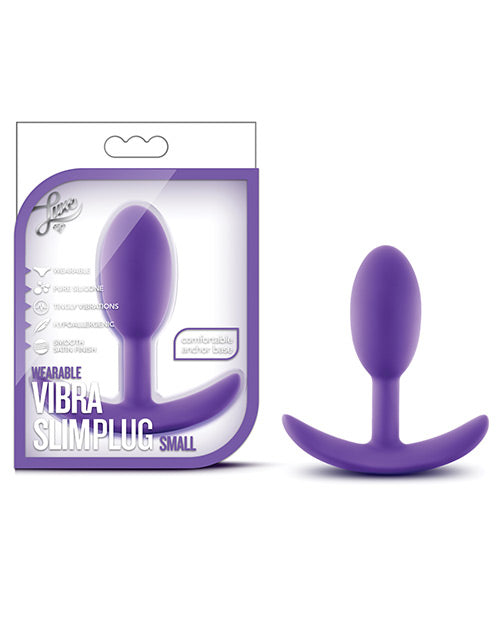 Blush Luxe Wearable Vibra Slim Plug - Casual Toys