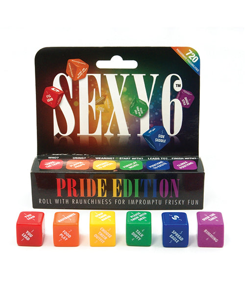 Sexy 6 Dice Game - Pride Edition - Casual Toys