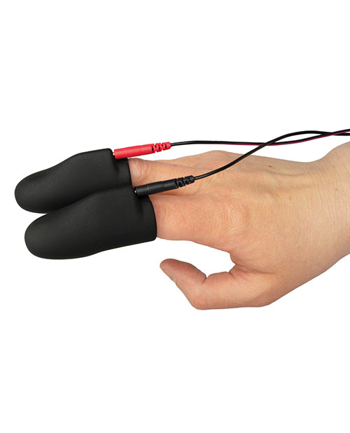 Electrastim Explorer Electro Finger Sleeves - Black - Casual Toys