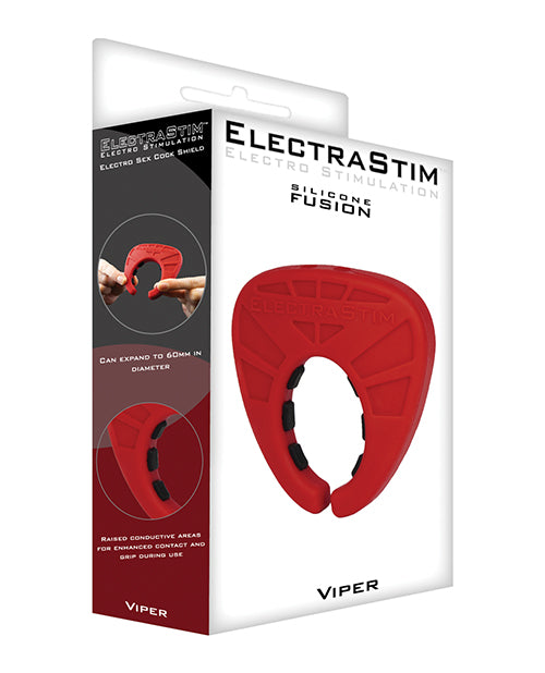 Electrastim Silicone Fusion Viper Cock Shield - Casual Toys