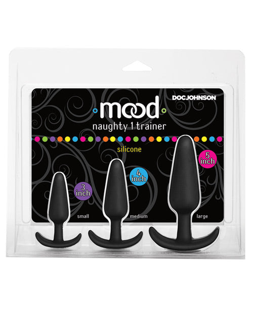 Mood Naughty 1 Anal Trainer Set - Set Of 3 - Casual Toys