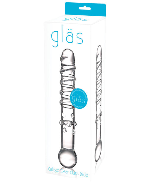 Glas Callisto Glass Dildo - Clear - Casual Toys