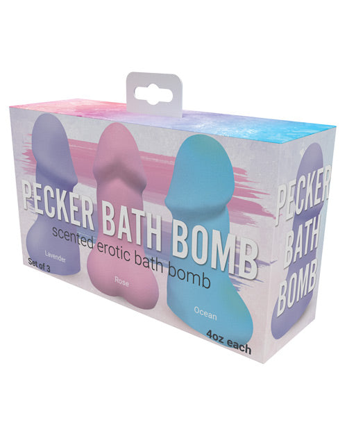 Pecker Bath Bomb - Pack Of 3 - Casual Toys