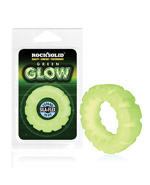 Rock Solid Glow In The Dark The Tire Ring - Green - Casual Toys