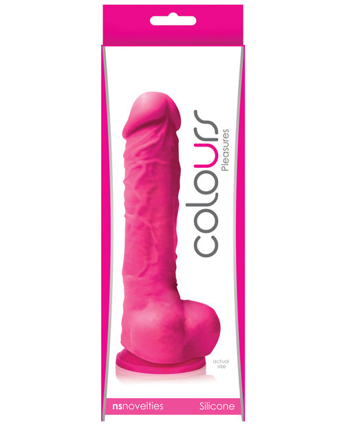 "Colours Pleasures 5"" Dong W/suction Cup" - Casual Toys