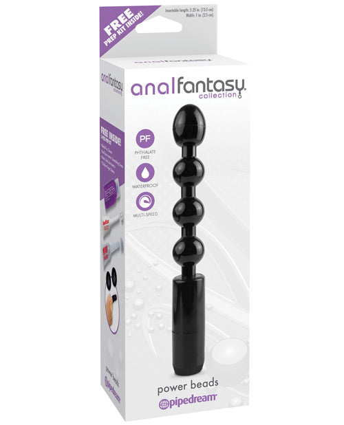 Anal Fantasy Collection Power Beads - Black - Casual Toys