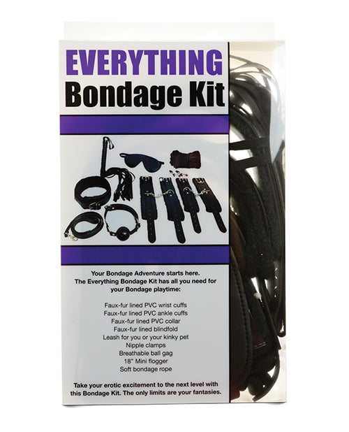Everything Bondage 12 Piece Kit - Casual Toys