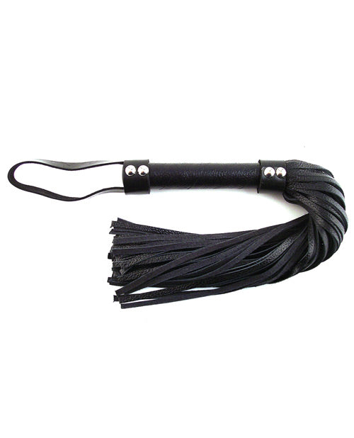 Rouge Short Leather Flogger - Casual Toys