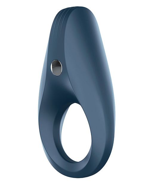 Satisfyer Tear Drop Rings Plug Set Plus Vibration - Blue - Casual Toys
