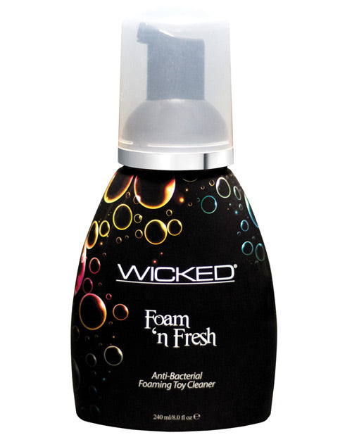Wicked Sensual Care Foam N Fresh Anti-bacterial Foaming Toy Cleaner - 8 Oz - Casual Toys