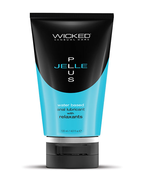 Wicked Sensual Care Jelle Plus Water Based Anal Lubricant With Relaxants - Oz