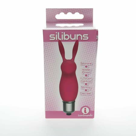 The 9's Silicone Bunny Bullet Pink - Casual Toys