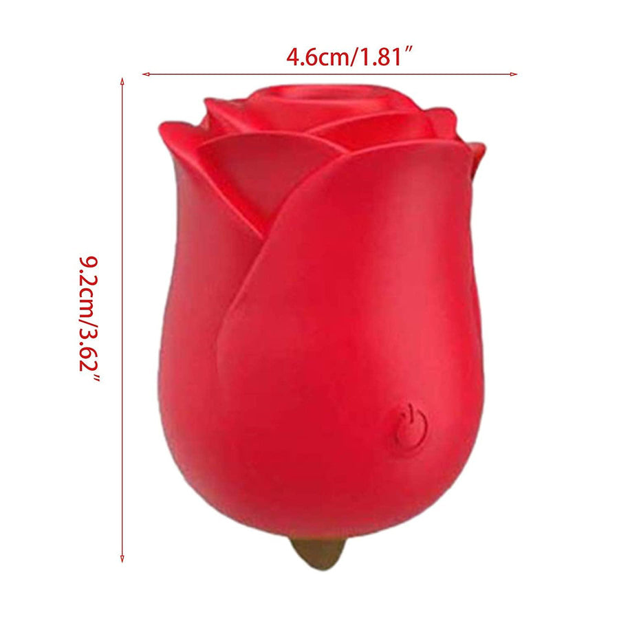 "The Rose" Suction Vibrator & Flicker - Casual Toys
