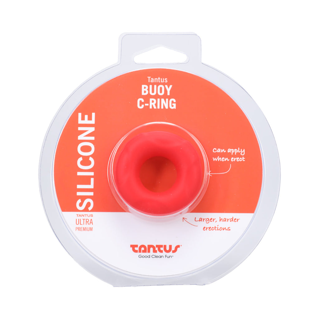 Tantus Buoy C-Ring Small Red