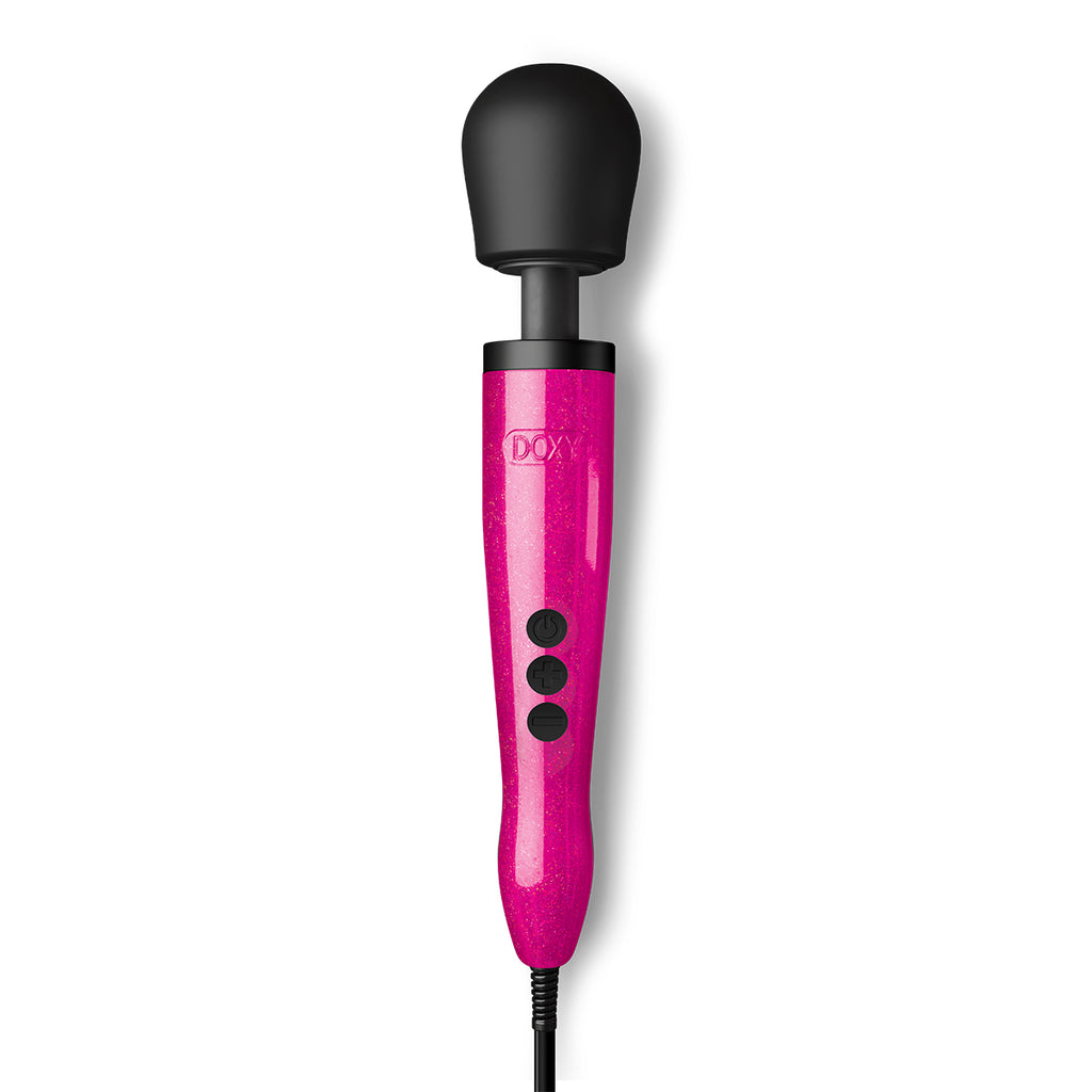 Doxy Die Cast Wand Vibrator Hot Pink