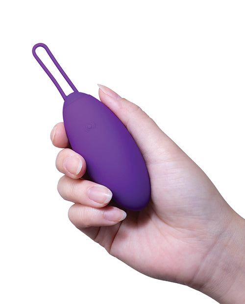 Blush Wellness Imara Vibrating Egg W/remote - Purple
