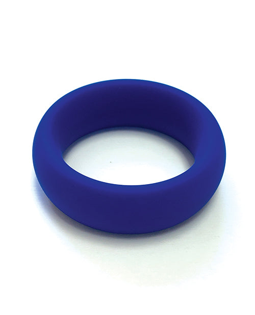 Spartacus 1.75" Wide Silicone Donut Ring - Blue