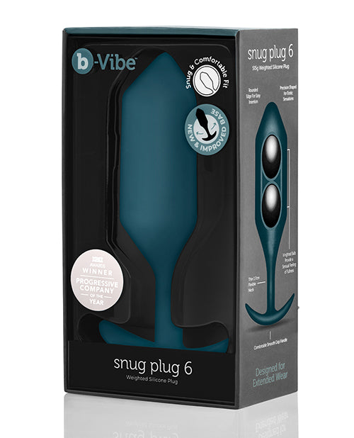 B-vibe Weighted Snug Plug 6 - G