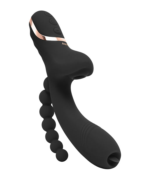 Xgen Bodywand G-play Triple Stimulation Squirt Trainer - Black