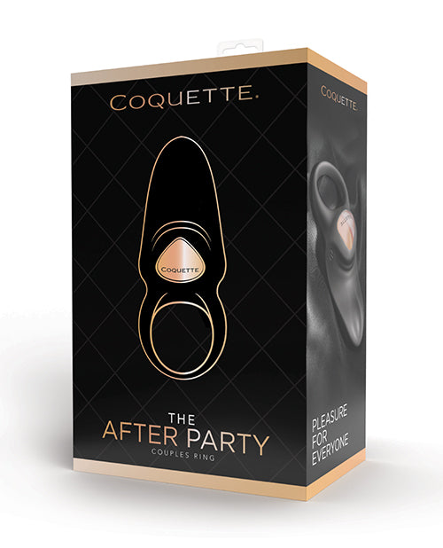 Coquette The After Party Couples Ring - Black/Rose Gold