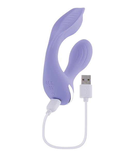 Evolved Every Way Play Remote Controlled Rabbit Vibrator - Lilac