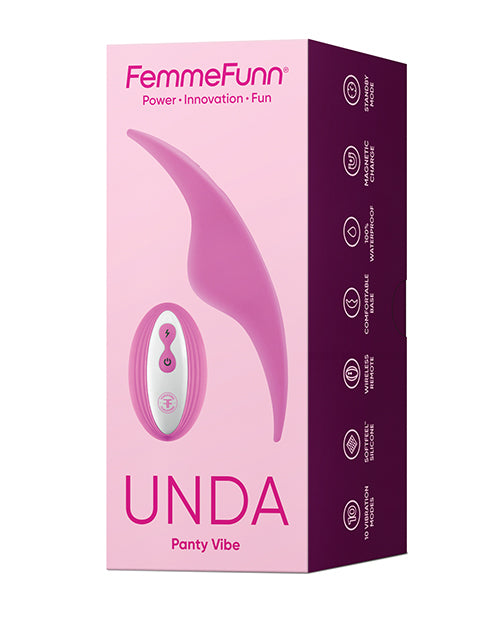 'femme Funn Unda Thin Panty Vibe - Pink