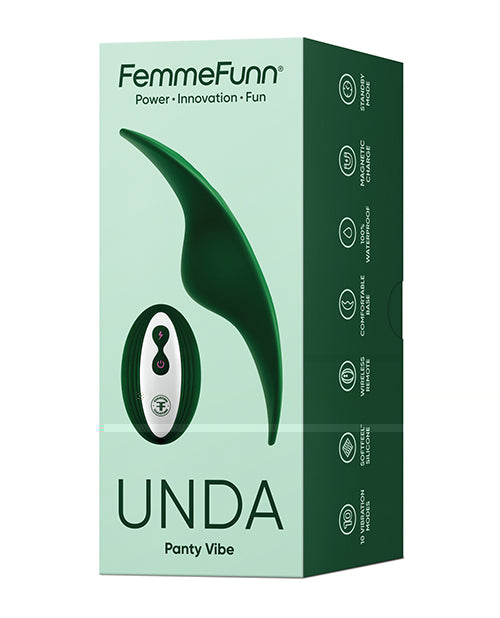 'femme Fun Unda Thin Panty Vibe - Dark Green