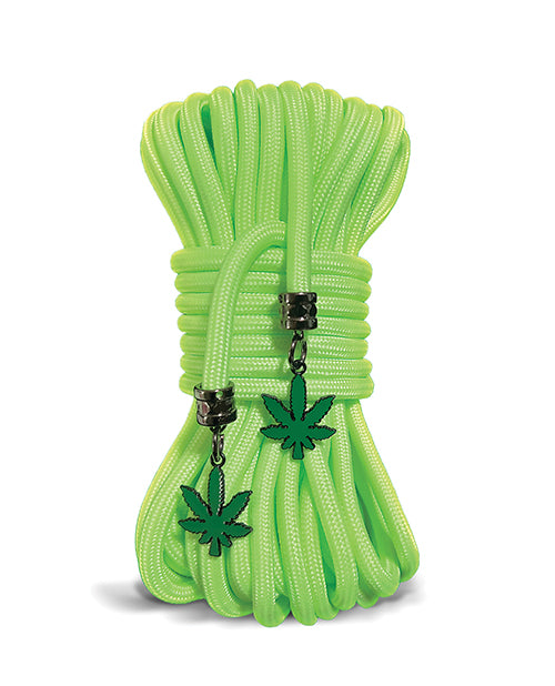 Stoner Vibes Glow in the Dark Rope - Green