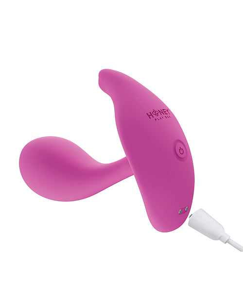 Oly App-enabled Wearable Clit & G Spot Vibrator - Pink