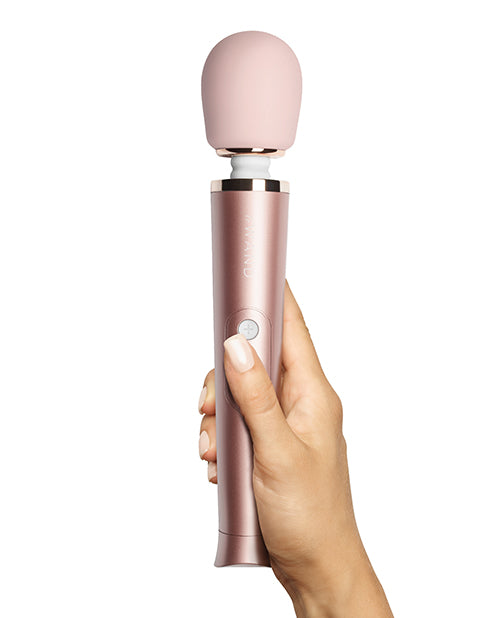 'le Wand Petite Rechargeable Vibrating Massager - Rose Gold
