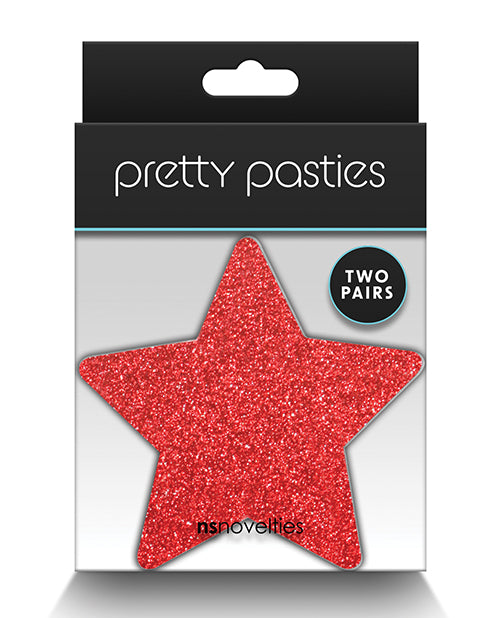 Pretty Pasties Glitter Stars - 2 Pair