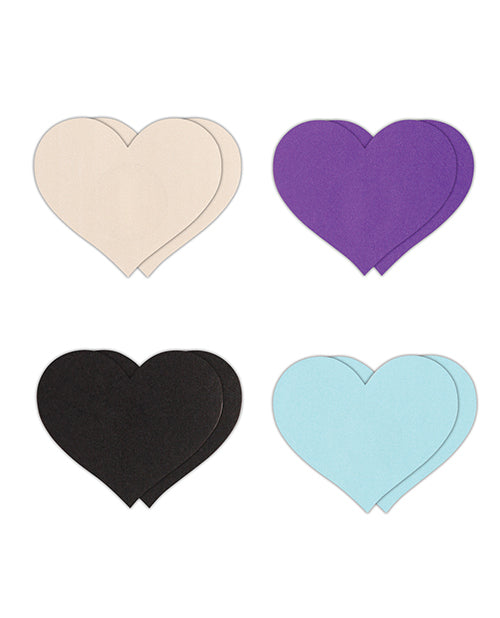 Pretty Pasties Heart I Assorted - 4 Pair