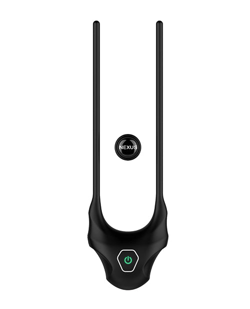 Nexus Forge Single Lasso Vibrating Cock Ring - Black