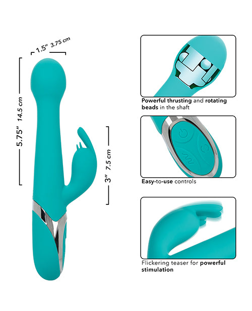 Enchanted Oscillate Vibrator - Turquoise Blue