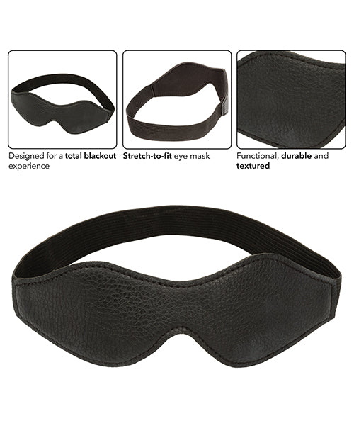 Nocturnal Collection Stretch to Fit Eye Mask - Black