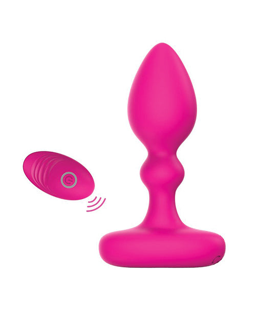 Pink Elephant Lil Rumble Rechargeable Vibe w/Remote
