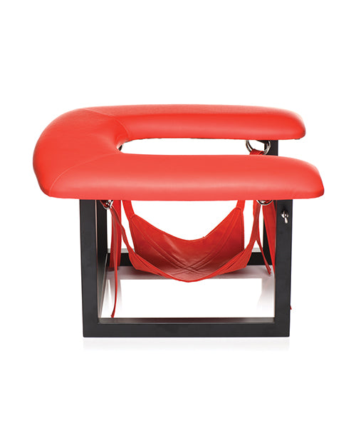 Master Series Face Rider Queening Chair - Black/Red