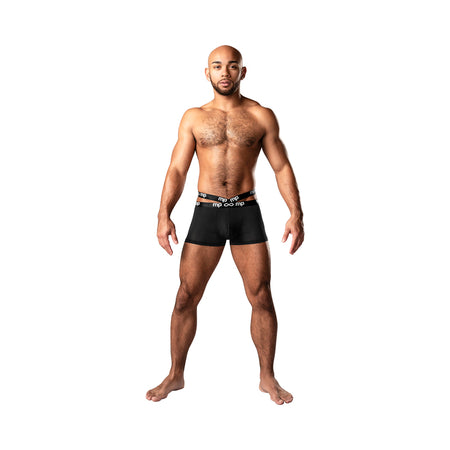 Male Power Infinite Comfort Amplifying Strappy Pouch Short Black XL