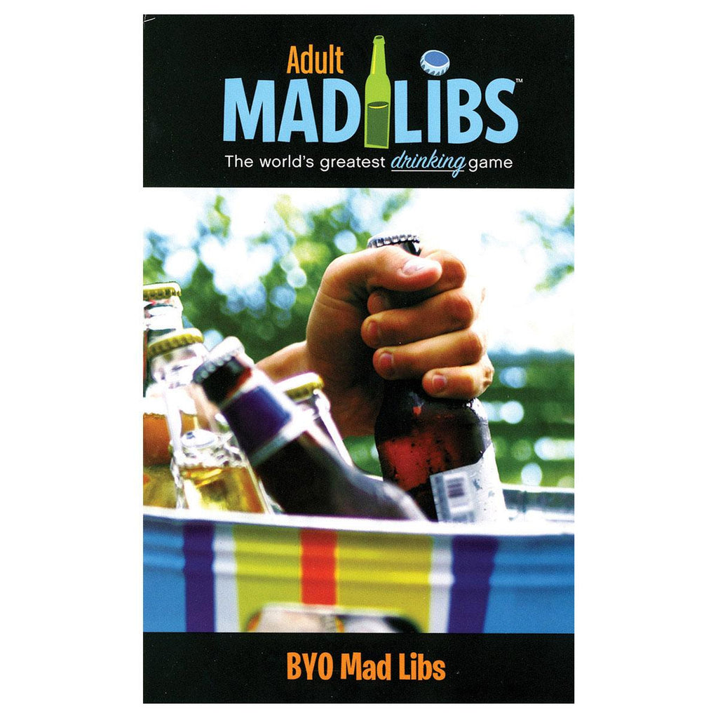 Adult Mad Libs: BYO Drinking Games - Casual Toys