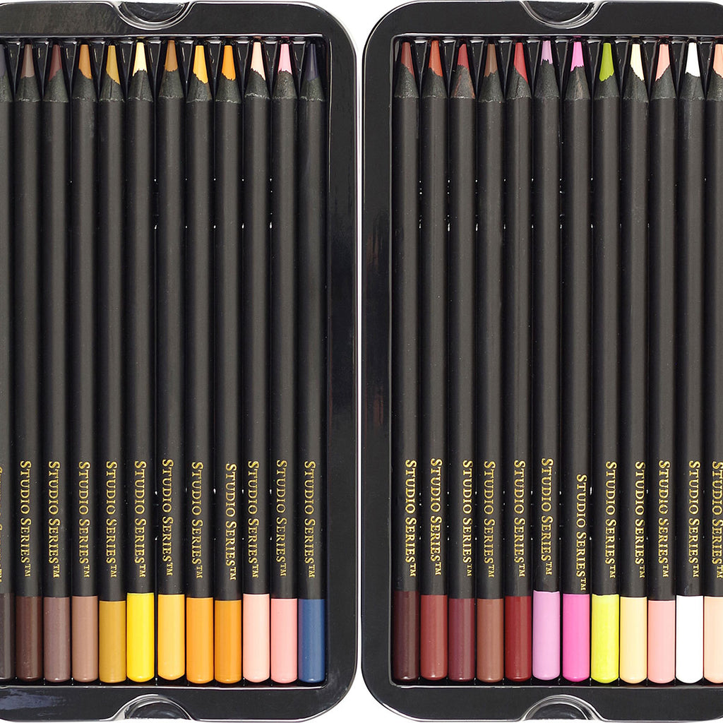 Skin Tone Colored Pencils 24pk - Casual Toys