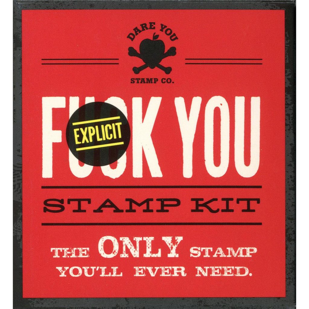 F*ck You Stamp Kit - Casual Toys