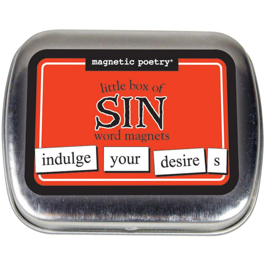 Little Box of Sin Word Magnets - Casual Toys