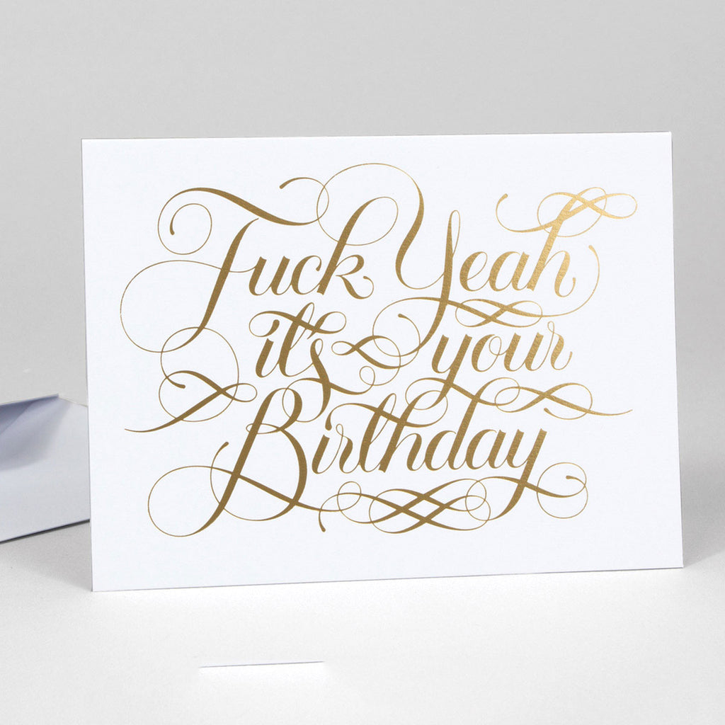 Calligraphuck Fan-Fucking-Tastic Notecards - Casual Toys