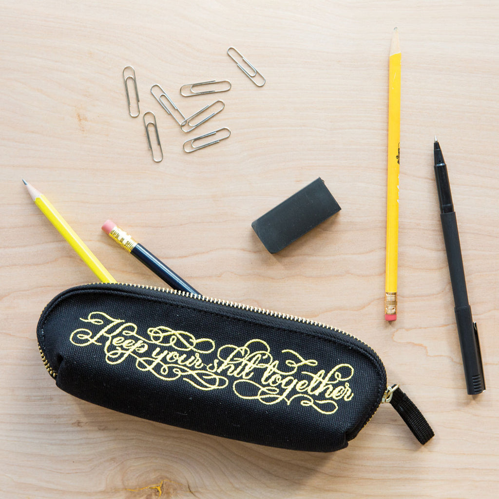 Calligraphuck Keep Your Shit Together Pouch - Casual Toys