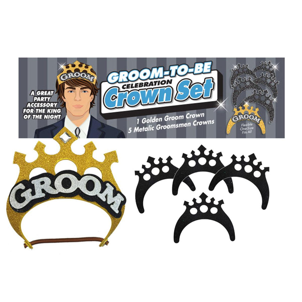 Groom to Be Crown 5pc Set - Casual Toys